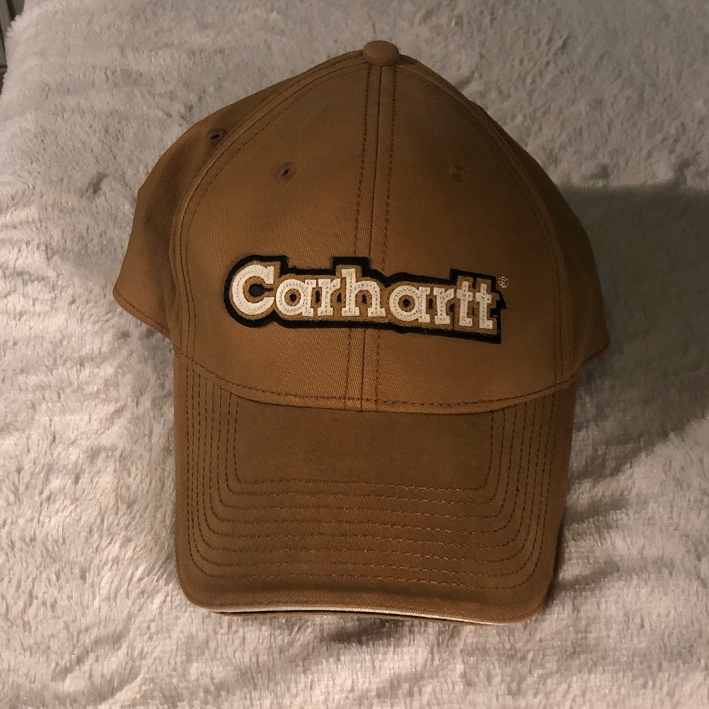 Vtg Classic Carhartt brown cap hat adjustable